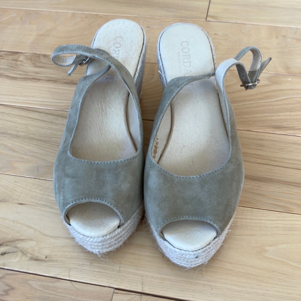Cordani Three Inch Wedge Sandals